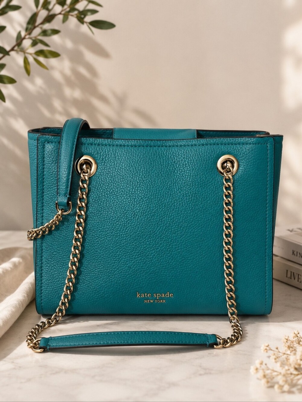 Kate Spade Teal Amelia Bag